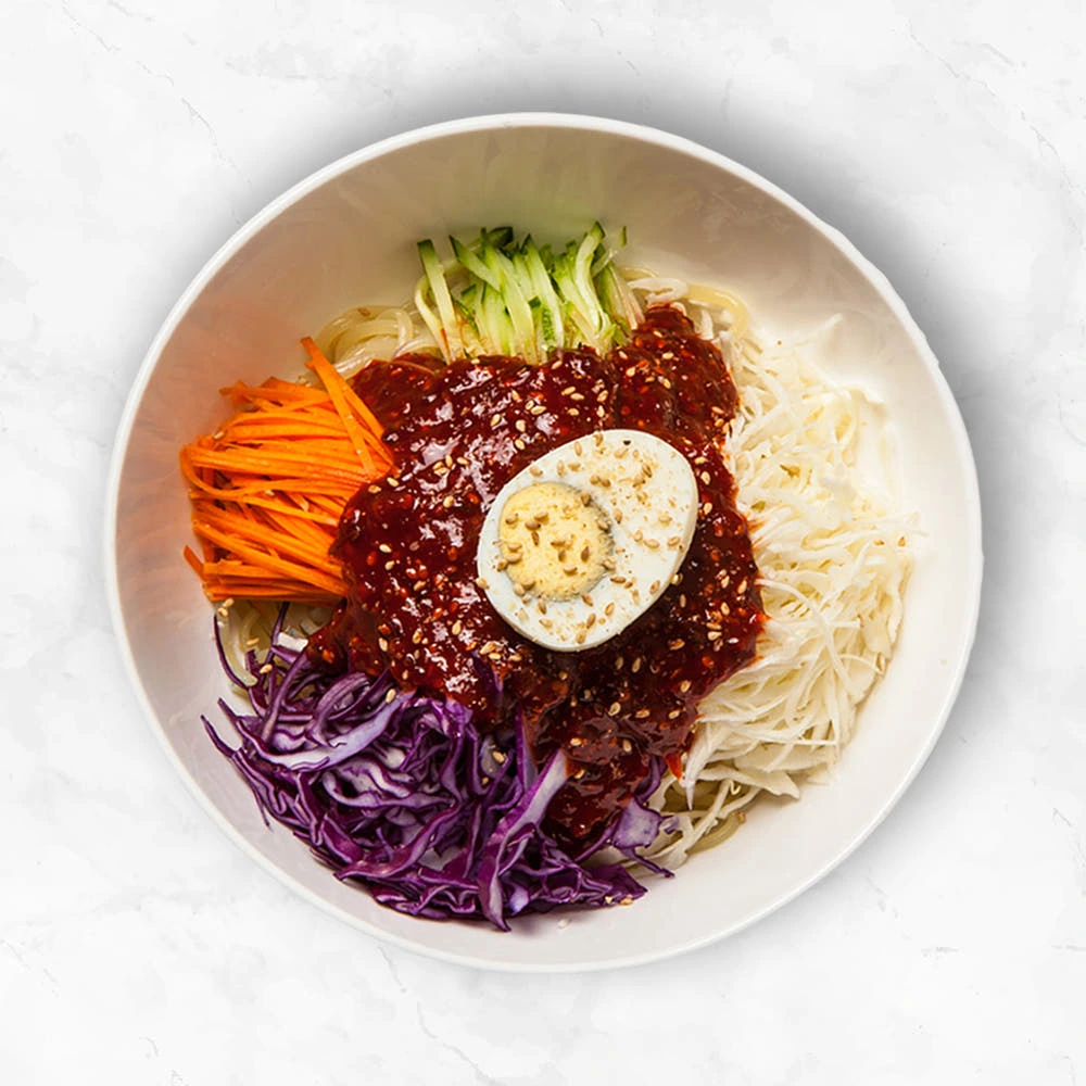 보영만두 쫄면 2인분 캠핑 택배 음식 비빔 면 요리 실제 상품 이미지