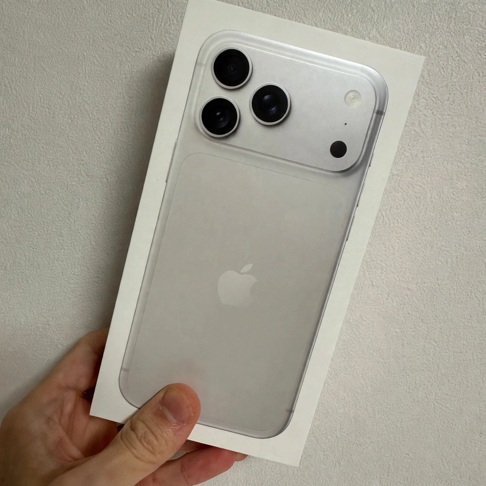 애플 아이폰 18 프로 맥스 자급제 512GB, 실버 실제 상품 이미지
