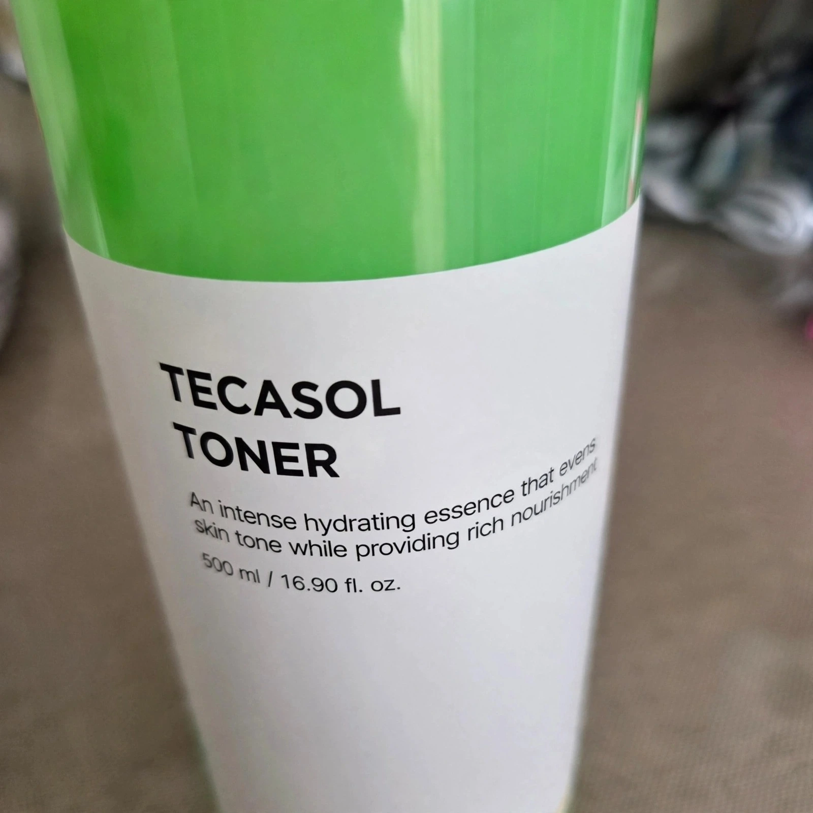동국제약 마데카21 테카솔 토너 500ml 실제 상품 이미지
